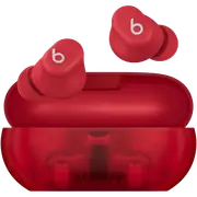 Beats Solo Buds True Wireless Earbuds (Transparent Red)