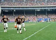 Defensive linemen Bob Golic and Reggie Camp and linebacker Tom Cou- Old Photo