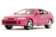Jada 1:24 Scale Fast & Furious 1995 Honda Integra Type R Pink Diecast Vehicle