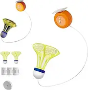 Badminton Trainer - Portable Shuttlecock Launcher, Adjustable Training Equipment | Badminton Training Tools, Study Practice Machine for Playground, Garden, Park Badminton, 8x8x4cm