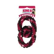 KONG Signature Rope Double Ring Tug Dog Toy 1 Each
