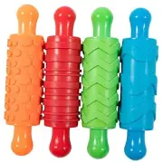 Paint and Dough Texture Rollers | Set of 4 | Patterned Rolling Original Colors
