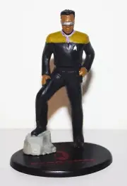 Star Trek Generations Movie Geordi 3" PVC Figure 1994 Applause NEW UNUSED