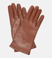 [Saint Laurent] Saint Laurent Leather gloves M brown