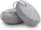 Natural Foot Pumice Stone for Feet, 2-Pack Lava Pedicure Tools Hard Skin...