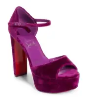 Christian Louboutin Sandaloo Platform Sandal Size 38 (US 8)