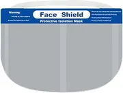 Puppy Concepts Face Shield Mask Clear Protective Film Protection Visor Safety Cover Anti-Fog (8 pcs)