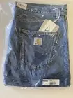 Carhartt WIP Nolan Jeans 100% Organic Cotton Denim Heavy Stonewash 36x34 NWT