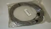 50ft Lucent Tech DB25 RS-232 Serial Male/Female Straight Extension Cable