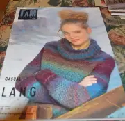 Lang Yarns Fatto A Mano English Knitting Pattern Book 178 Casual 39 designs