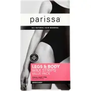 Parissa Leg & Body Wax Strips 48 Counts