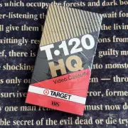 Vintage 80s 90s Target T120 Blank VHS Tape Sealed