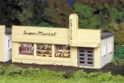 Bachmann 45141 HO Plasticville Supermarket Building Kit