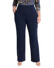Nic+Zoe Plus High Rise Wide Leg Pants