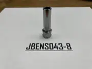 Snap-on Tools USA NEW 3/8" Drive 11/32" SAE 6pt FDX Chrome Deep Socket YSFS111