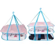 Drying Basket Mesh Laundry Rack Net for Clothes Foldable Clothing