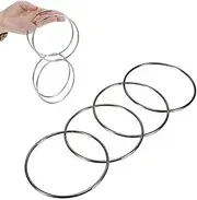 Magic Trick 4 Chinese Linking Rings Set for Kids Stage Magic Trick
