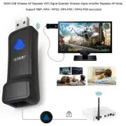 Wireless Receiver USB TV WiFi Adapter Network Card RJ45 WPS Repeater AP 300Mbps