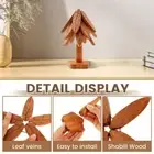 Foldable Wooden Trivets Coasters Set Cup Coaster for Home Kitchen
