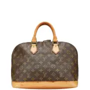 Louis Vuitton Monogram Arma PM Handbag Shoulder Bag M51130 Brown PVC Leather Wom
