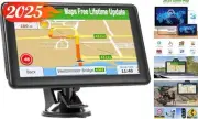 GPS Navigator for Car Truck, GPS Commercial Drivers 2025 Trucker GPS for Semi