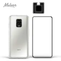 在飛比找momo購物網優惠-【Meteor】MI 紅米Note 9 Pro 手機保護超值