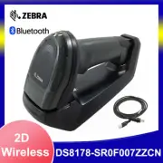 Zebra DS8178-SR 2D USB Wireless Handheld Barcode Scanner USB Kit with Cradle