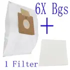 SYNTHETIC BAG FOR Wertheim W2000 Dog and Cat Vacuum Cleaner Bags (32440298)