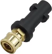 Hose Connector Adapter Compatible with karcher, Pressure Washer Gun Adapter with 1/4'' Brass Female Quick Connect Compatible with Karcher/Kärcher K Series K2, K3, K4, K5, K6, K7 High Pressure Washer