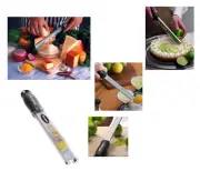MicroPlane Professional Zester / hand-held grater {black handle} - ships free