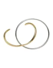 [Oxford] Santana Bangle Set in Silver/Gold