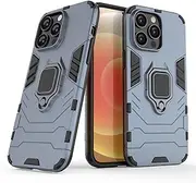 [BEENTRYS] Case for OnePlus 11 Case,Ring Kickstand Holder Magnetic Stand Slim PC/TPU Bumper Outdoor Military Grade Armor Heavy Duty Shockproof Protective Phone Case Cover-Blue