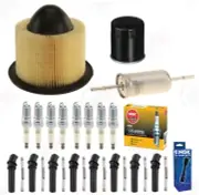 Tune Up Kit (NGK Spark Plugs & Boots) for Ford Mustang E150 F150 4.6L 5.4L (for: Ford)