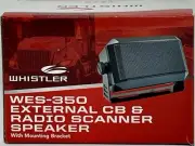 Whistler WES-350 External CB & Radio Scanner Speaker NEW