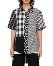 A short sleeved shirt A1,A2 Black