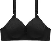 [Generic] Athletic Bras Bras for Women Adjustable Strap Full Coverage Up Bras Comfortable No Underwire Wireless Bras Support Bra