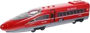 Boys' Toys High-Speed Rail Model Train Set Sound Light Educational Toy Great for Birthday Presents Random Color