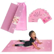 Kids Yoga Mat Set for Boys & Girls - Doll, Unicorn, Mermaid, Panda, Dinosaur ...