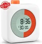 60-Minute Digital Visual Timer Countdown Clock Alarm Time Management Home Office