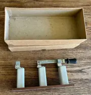 NOS Vintage Square D Porcelain Single Pole Knife Double Throw Electrical Switch