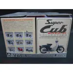HONDA 1/24 本田 SUPER CUB 系列1  摩托車 金旺 速克達 總共有十種 絕版