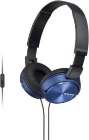 Sony MDR-ZX310AP ZX Series Wired On-Ear Stereo Headphones with Mic ZX310AP/L