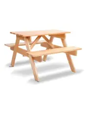[Keezi] Kids Outdoor Children Wooden Table and Chairs Picnic Bench Set