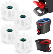4Pcs Spin Mop Replacement Parts, Bucket Clutch Bearing Gear 4pcs