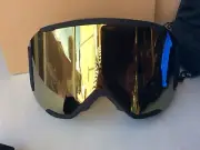 Smith Squad MAG Snow Goggles Pacific Flow ChromaPop Blue Sensor mirror Lens/New