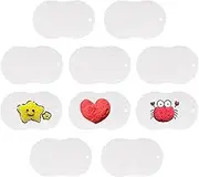 10pcs Foam Paper for Kids, Foam Texture Painting Paper, Foam Texture Blank Painting Paper, White Foam Sheets Crafts, Magic Foam Texture Paper, Art Paper for Kids Children's Handmade DIYs