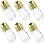 MOTHNUR Essential Oil Roller Bottles Set 6 Pack Empty Perfume Bottles Roller Ball Home Travel Aromatherapy Storage