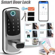 5in1 Smart Door Lock w/ Keyless Entry Door Lock Fingerprint Door Lock Keypad