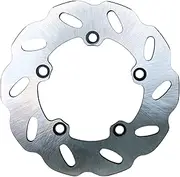 Vanlison 220mm Motorcycle Rear Brake Rotor Disc Compatible with Yamaha YZF R1 2004-2022 / YZF R6 2003-2022/ YZF R1M 2015-2020 / MT10 FZ10 ABS 2016-2020 / MT-10 SP 2017-2018