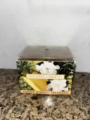 Yankee Candle Pineapple Gardenia Tea Lights Candles Box of 12